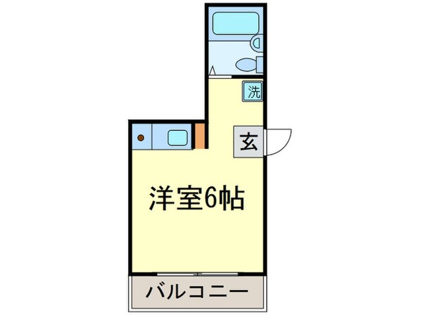 陣屋ハイツ（４０３）の物件間取画像